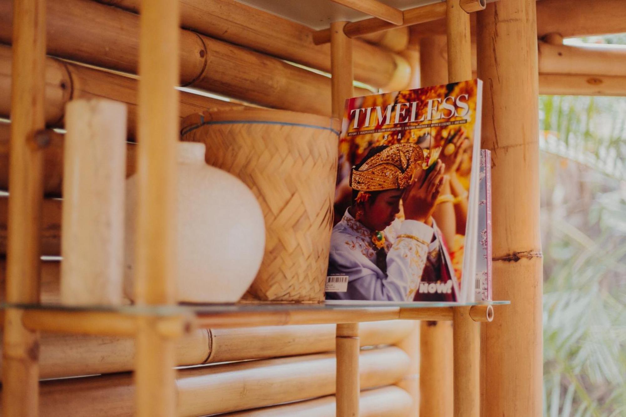 Selat Hideout Eco Bamboo House Baliヴィラ エクステリア 写真