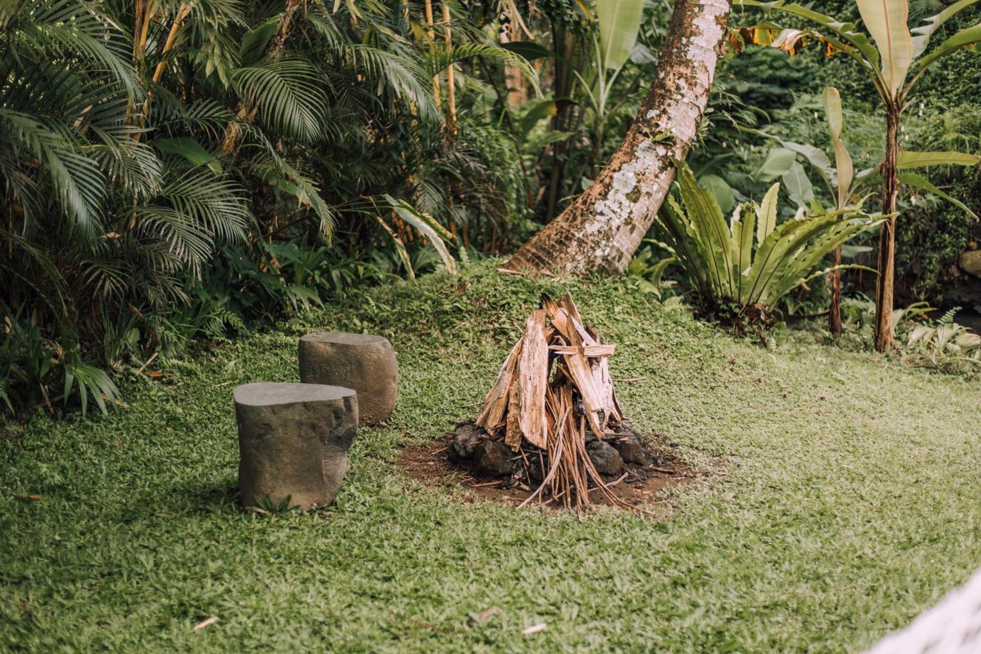 Selat Hideout Eco Bamboo House Baliヴィラ エクステリア 写真