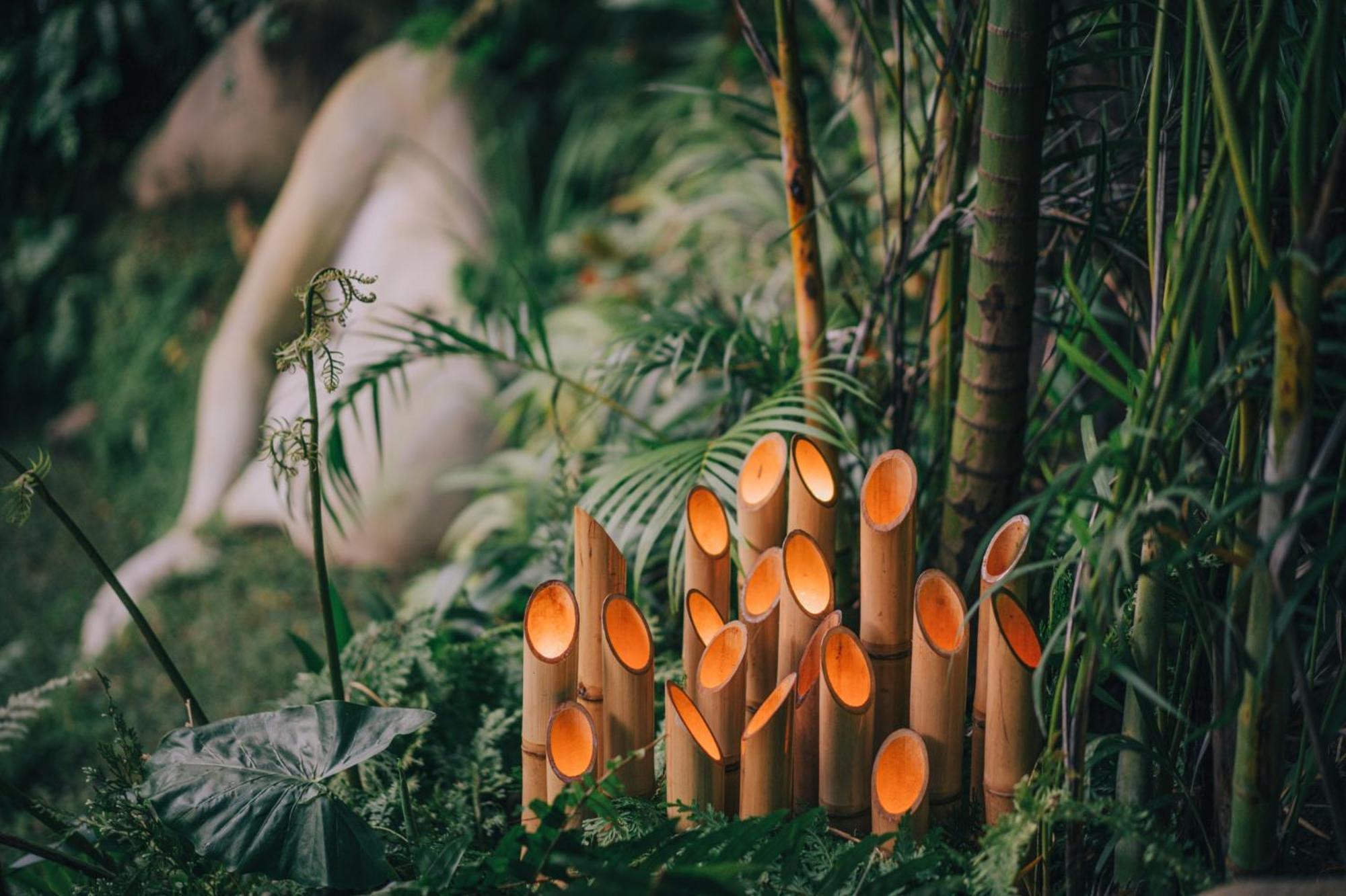 Selat Hideout Eco Bamboo House Baliヴィラ 部屋 写真