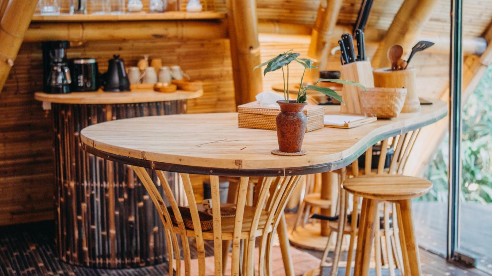 Selat Hideout Eco Bamboo House Baliヴィラ 部屋 写真