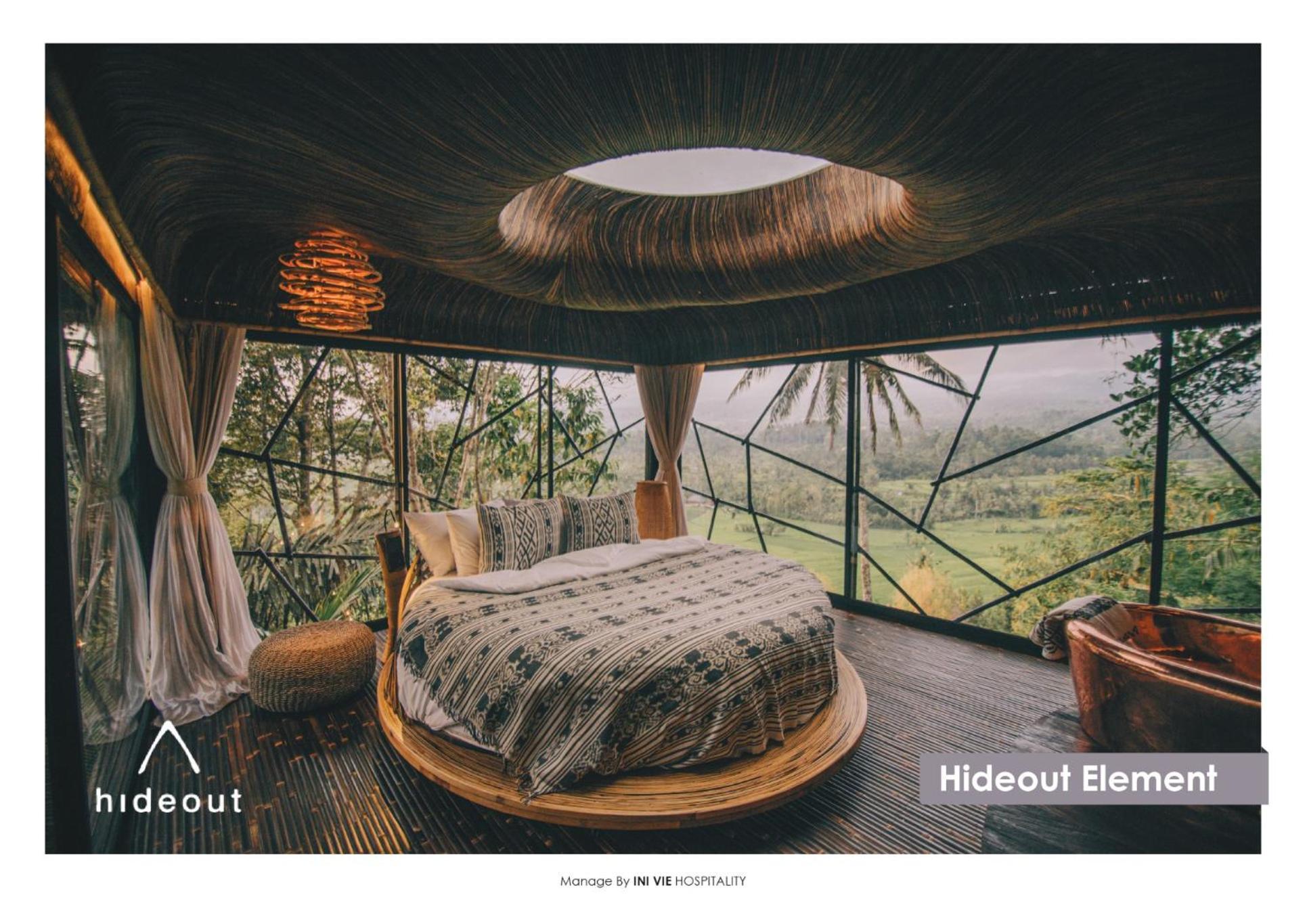 Selat Hideout Eco Bamboo House Baliヴィラ 部屋 写真