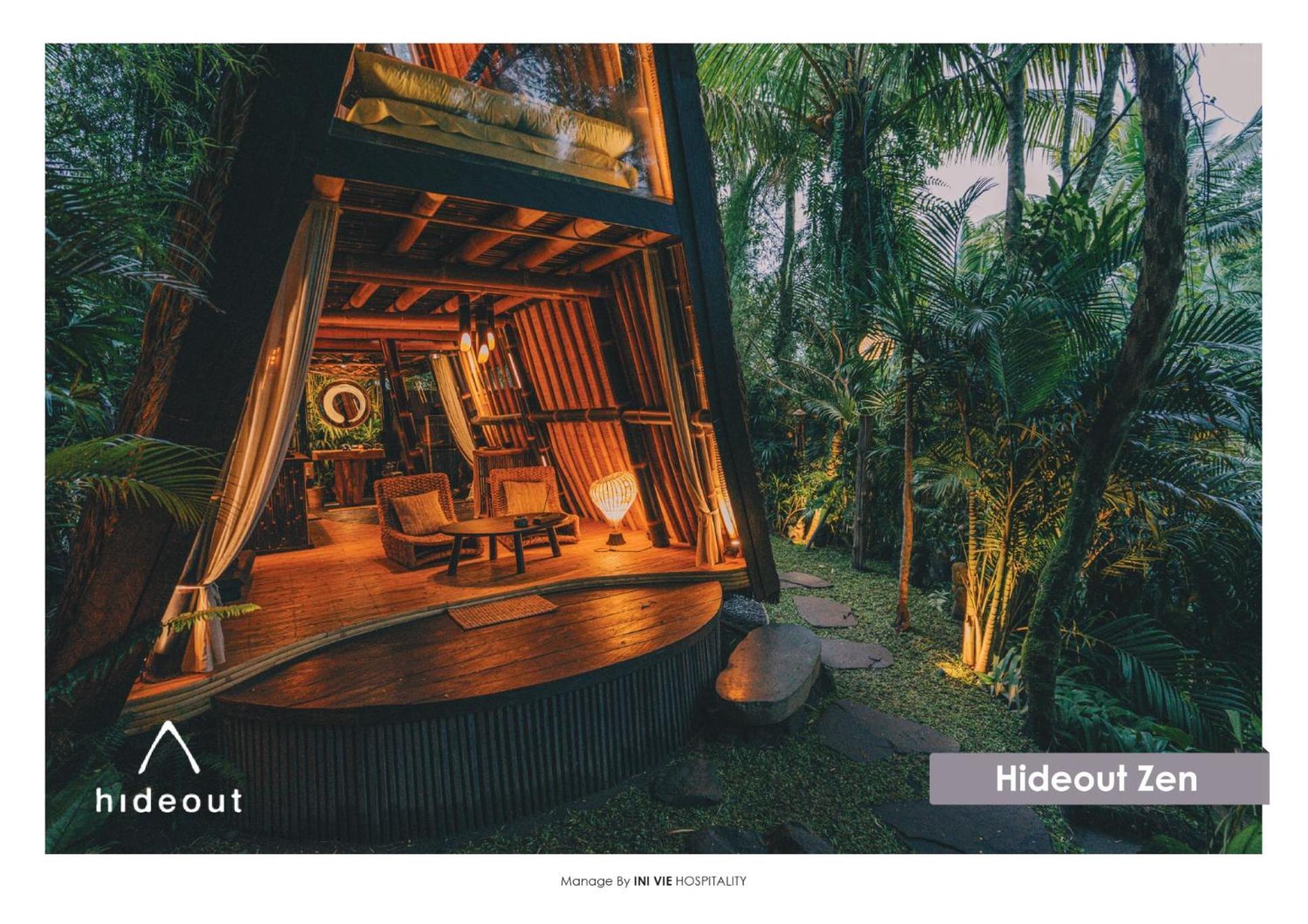 Selat Hideout Eco Bamboo House Baliヴィラ 部屋 写真