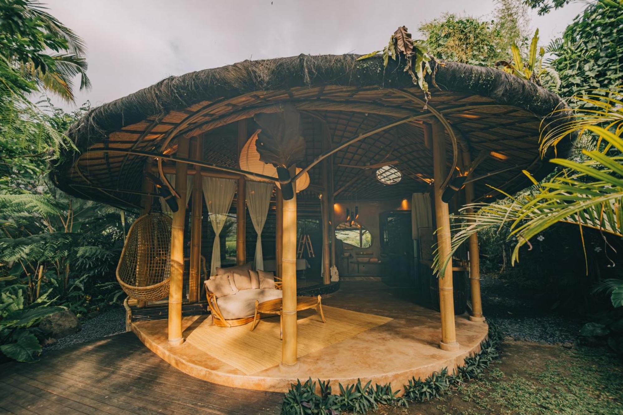 Selat Hideout Eco Bamboo House Baliヴィラ 部屋 写真
